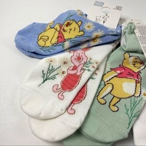 Disney Winnie the Pooh Socks 3 Pairs Pack
